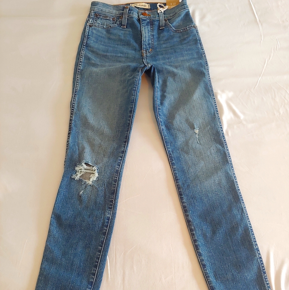 Madewell 10" High Rise Skinny Drop Step Hem Ed.